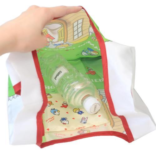 Sanrio|Mni Eco Bag with storage pouch|H420 x W270mm approx.
