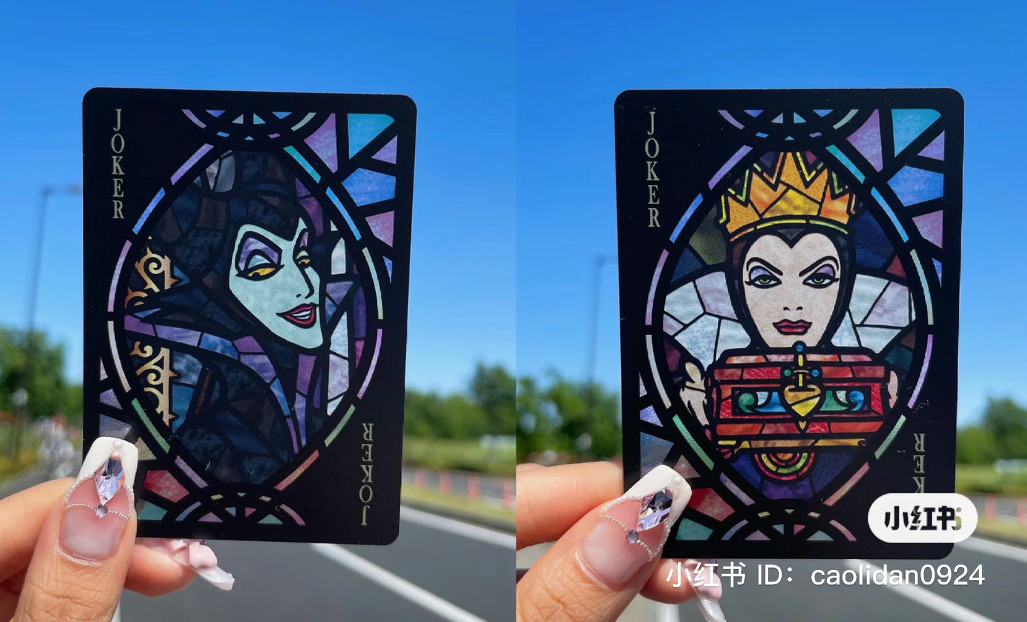 Disney|透光扑克牌/54张不同迪士尼人物