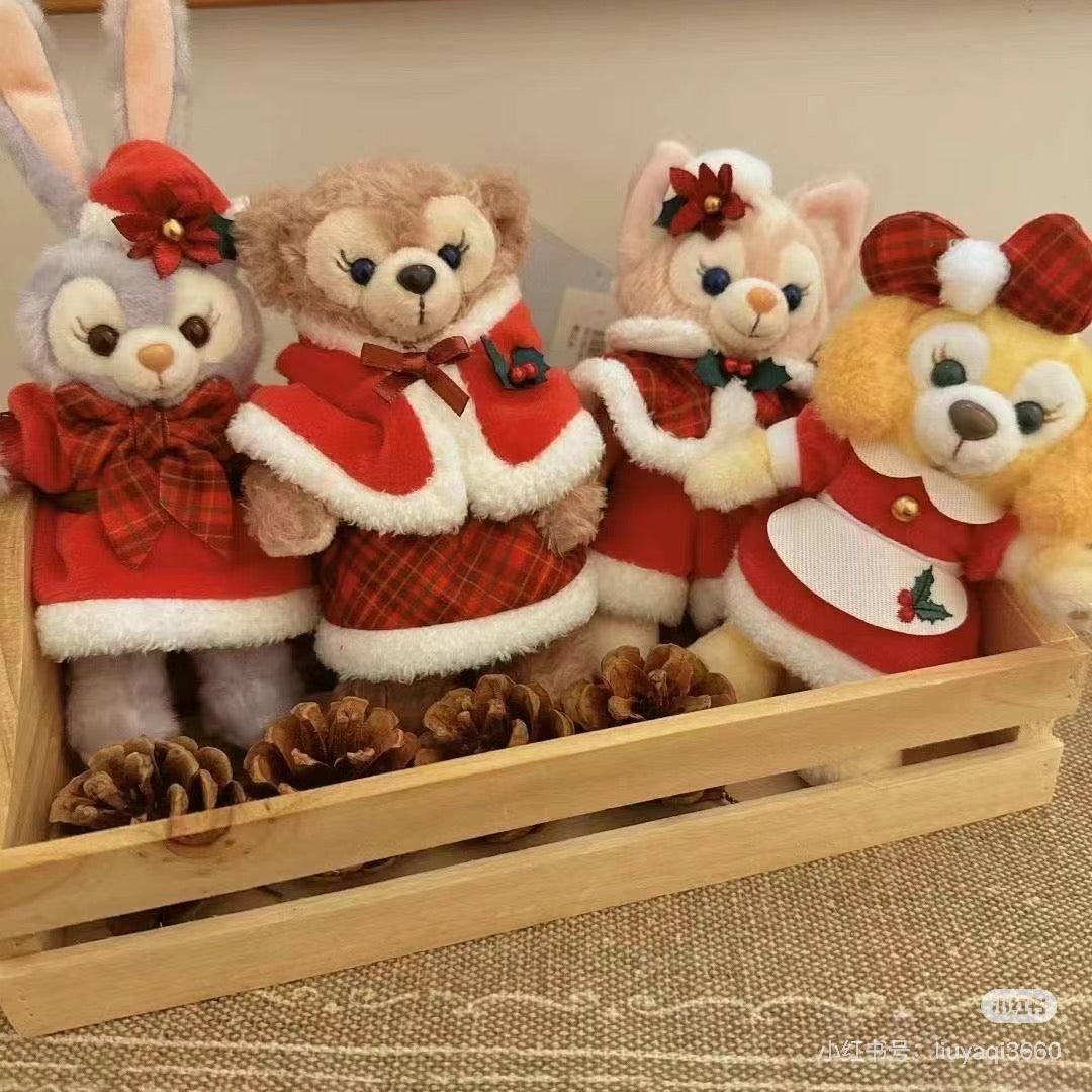 Disney迪士尼 |东迪2024圣诞冬日七宝毛绒玩偶挂件/包挂