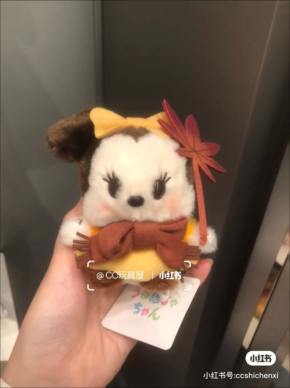 Disney|Autumn Urupocha-chan Plush Dolls/Plush Toy|13.5×9.5×6(cm) approx.