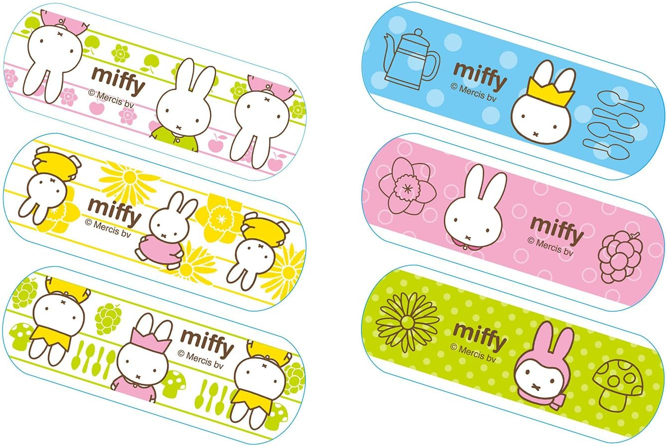 Miffy|Boxed Adhesive Bandage|16 sheets