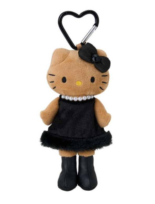 【limit 1】Hello Kitty|Sanrio Gogo Gal Collection Mascot Holder /Plush Keychain|7.5×4×15cm approx.
