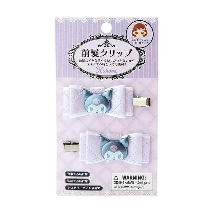 Sanrio三丽鸥|角色蝴蝶结树脂发夹|1对