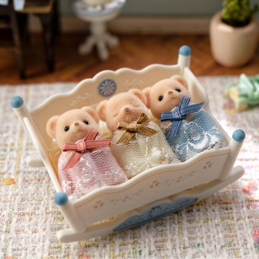 SylvanianFamilies|Biscuit Bear Triplets Healthy Set