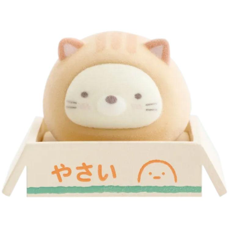 Sumikko gurashi|Petit Collection Flocking Hand-held Plush Toy|40 x 40 x 35mm approx