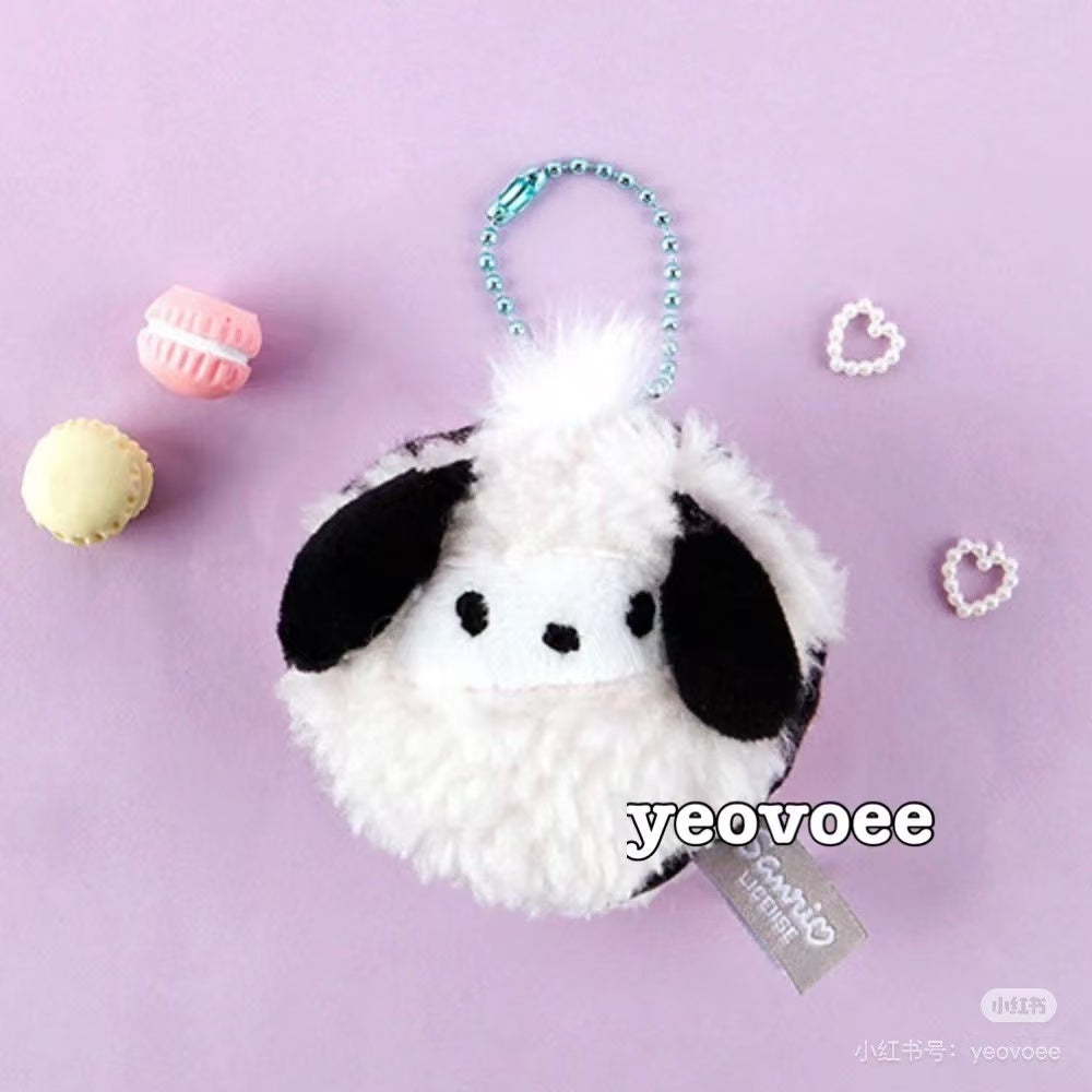 Sanrio|Pretend food Mascot Holder /Plush Keychain|72 x 35 x 105 mm approx.