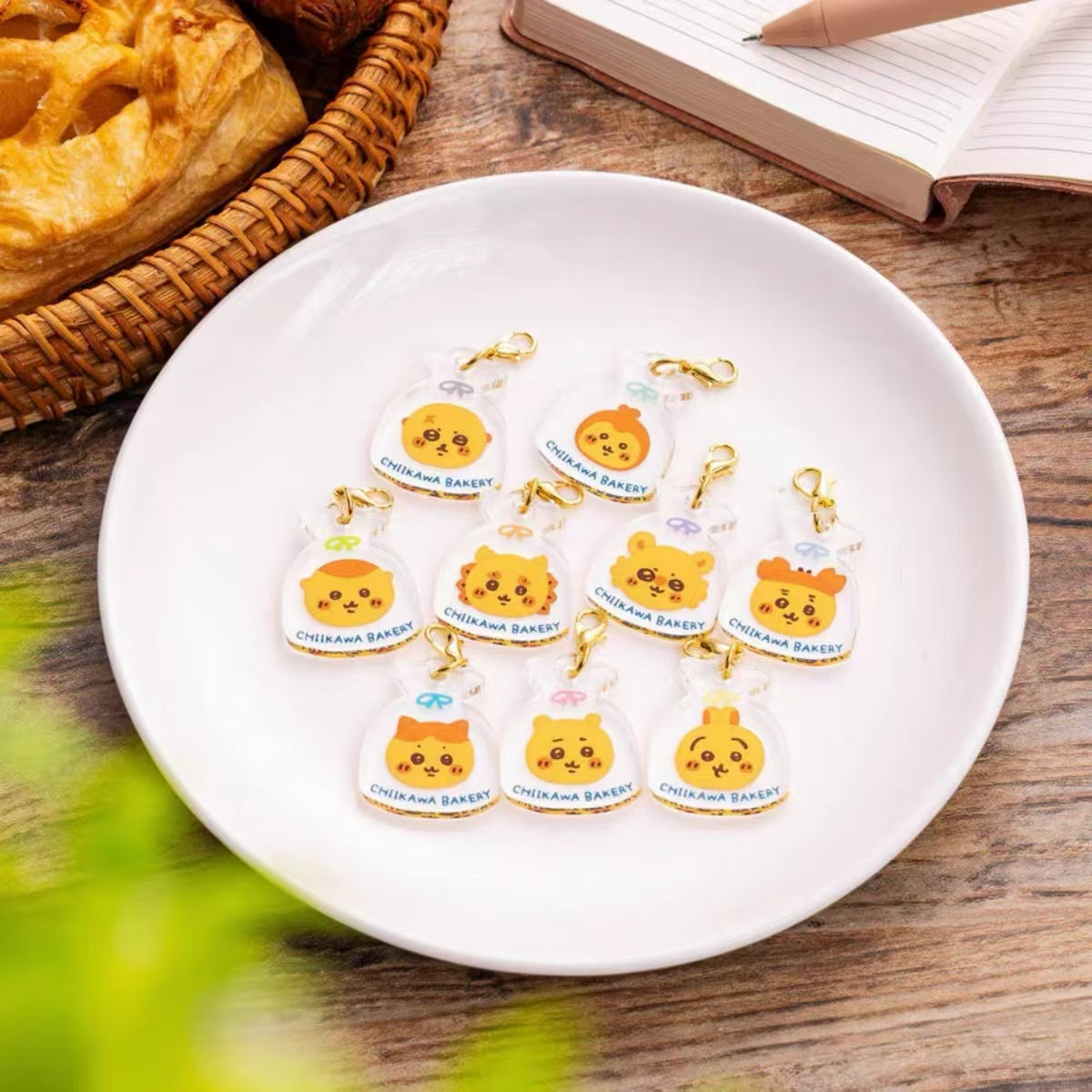 Chiikawa|Bakery Trading Mini Acrylic Charm mystery bag/blind box/All 9 types|1pcs