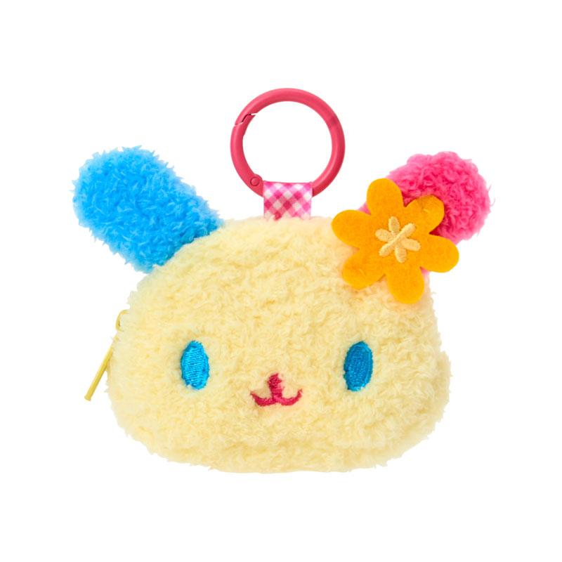 Sanrio|Face-Shaped Mini Pouch with Carabiner|W9.5×D3×H7cm approx.