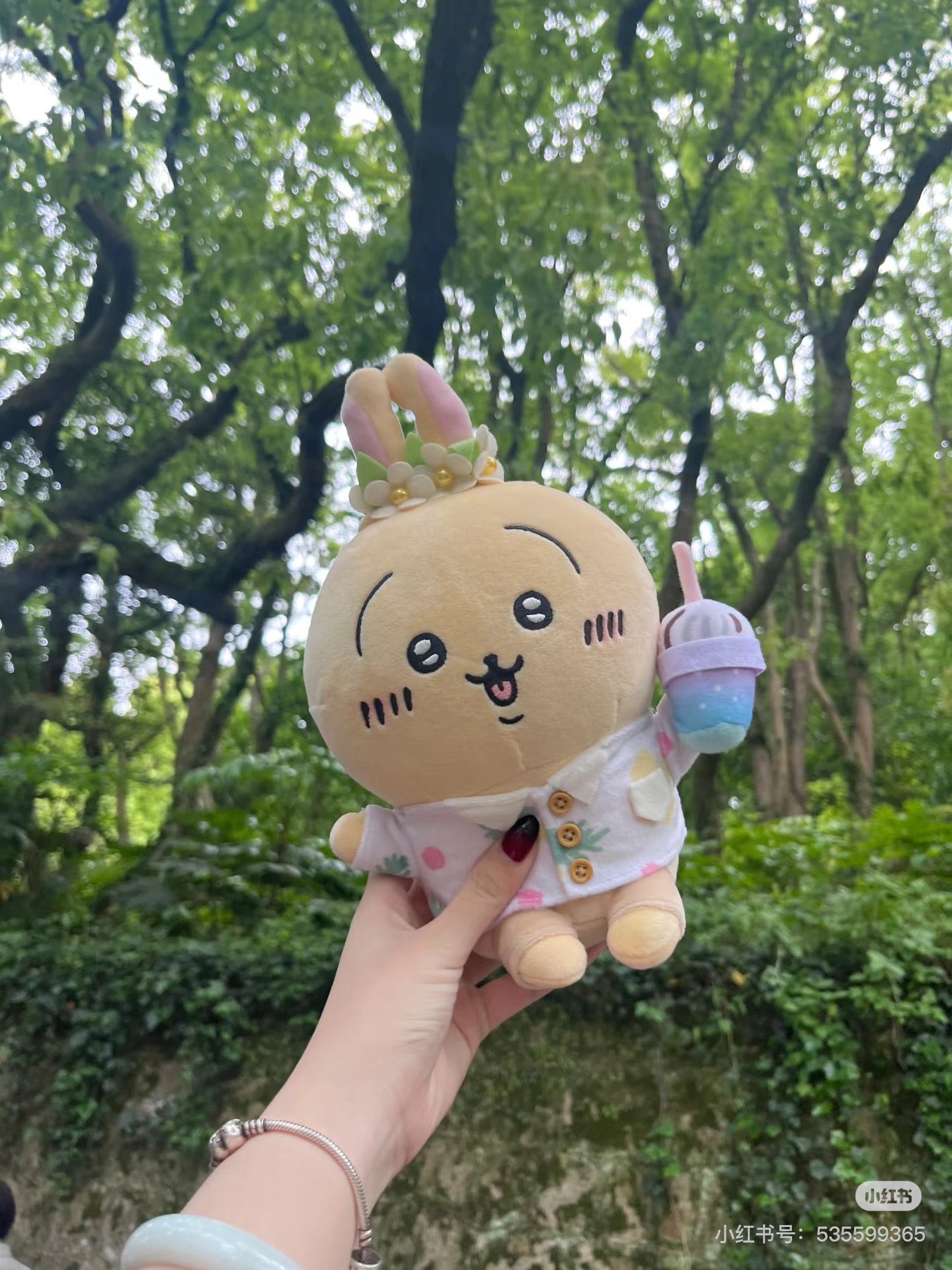 Chiikawa 吉伊卡哇|观光旅行系列公仔/玩偶|约H260 x W160 x D110mm