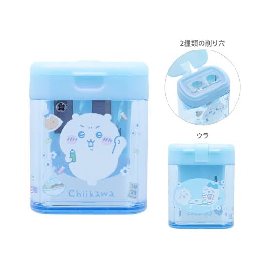 Chiikawa 吉伊卡哇|日本制角色双孔卷笔刀|約W40×H50×D27mm