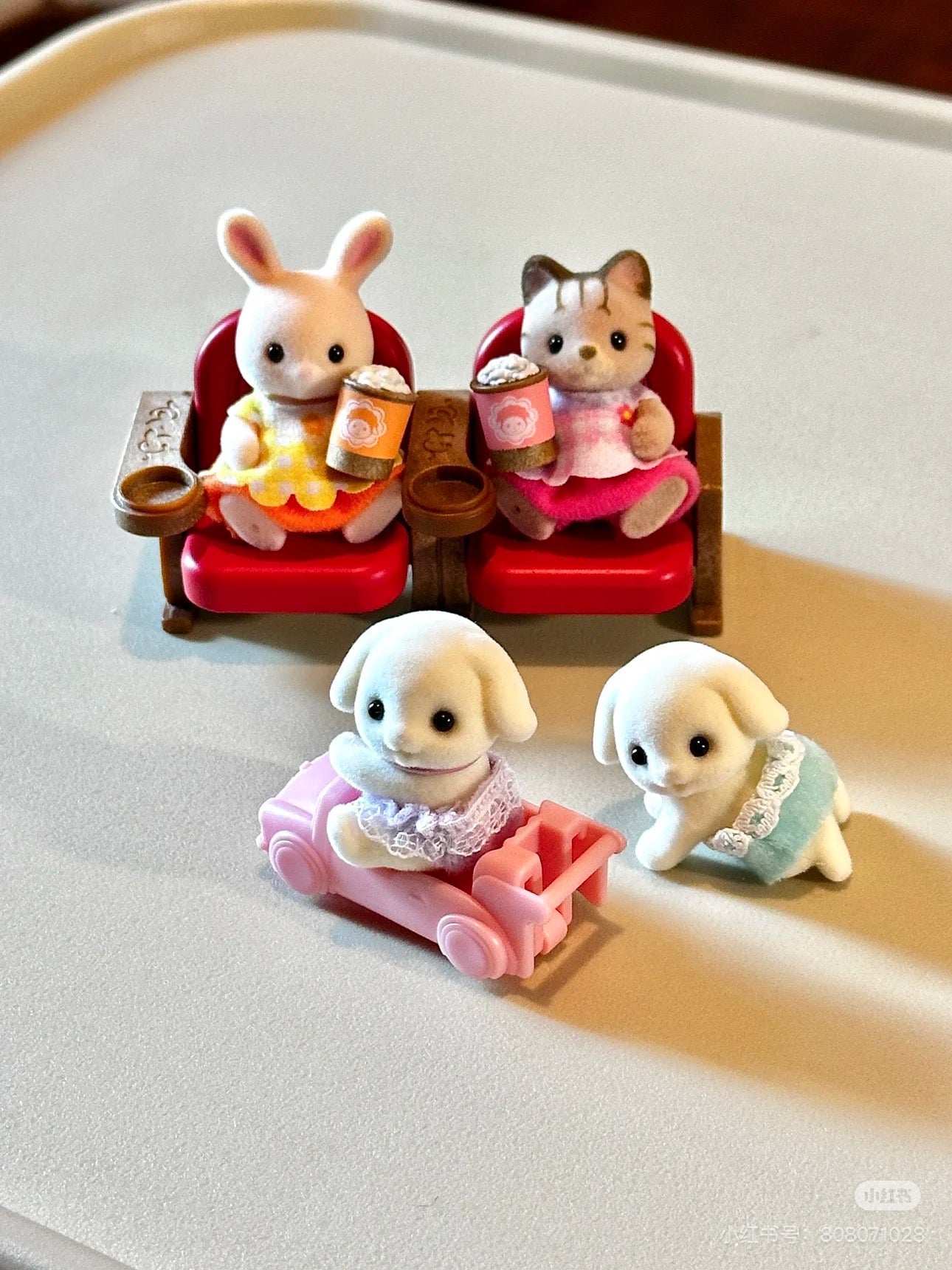 SylvanianFamilies|Flora Rabbit Twins-5737