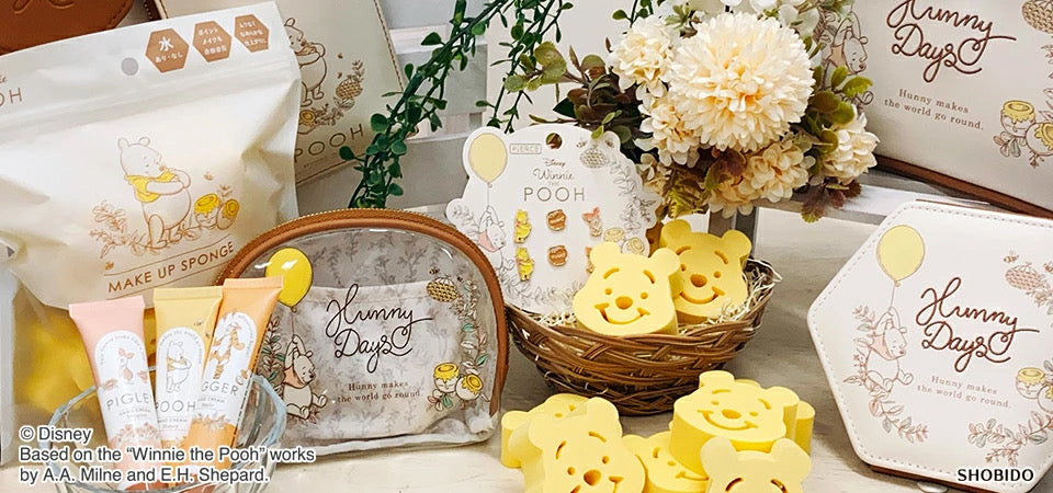 Disney|Winnie the pooh小熊维尼White pooh/噗噗化妆棉/粉扑/上妆粉扑|10枚入