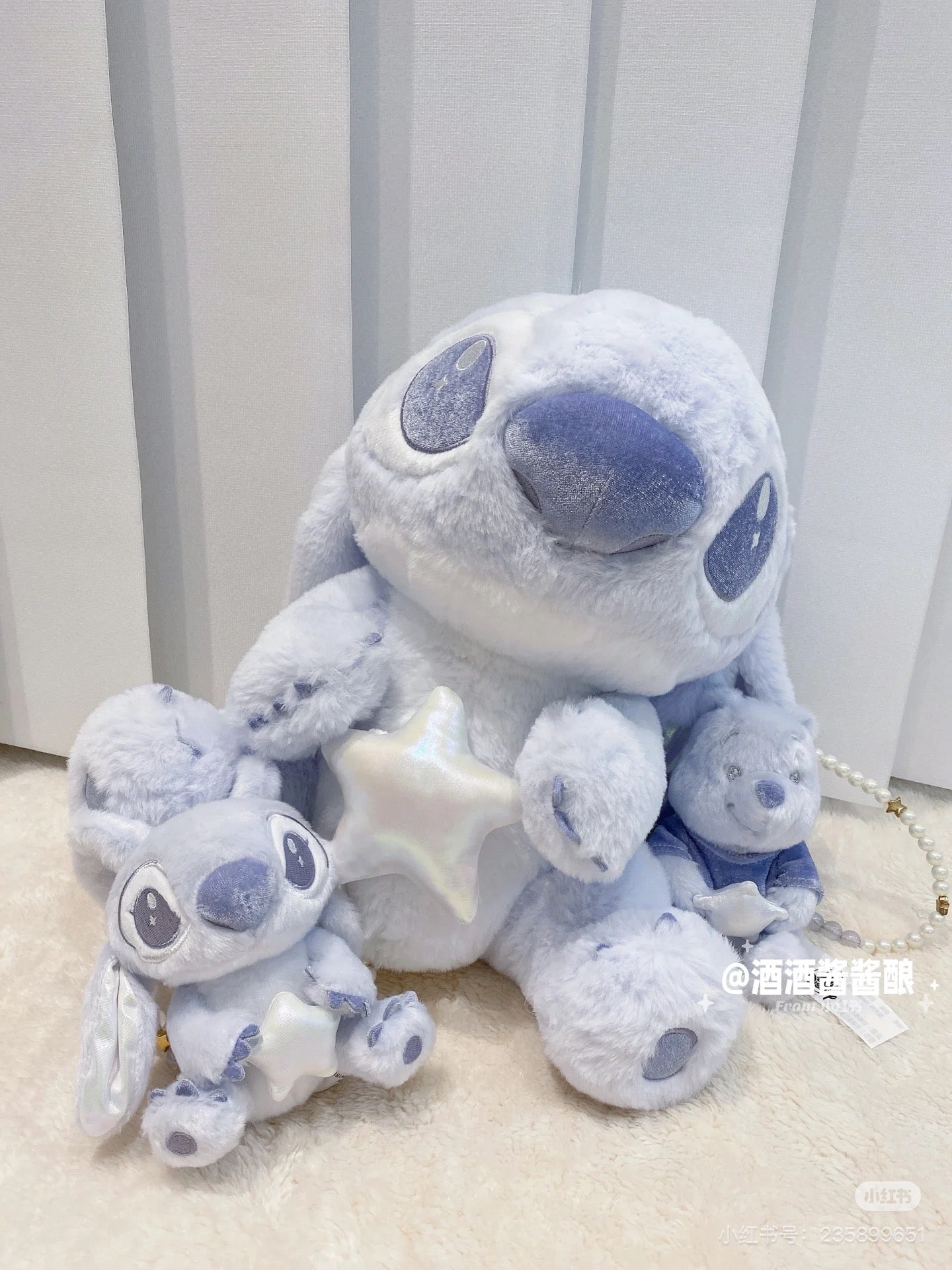 Disney SH|心愿派对系列抱星星坐姿毛绒玩偶/公仔