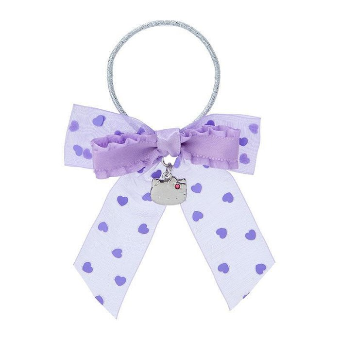Sanrio|Organdy Ribbon Ponytail Holder|8×0.8×8cm approx.