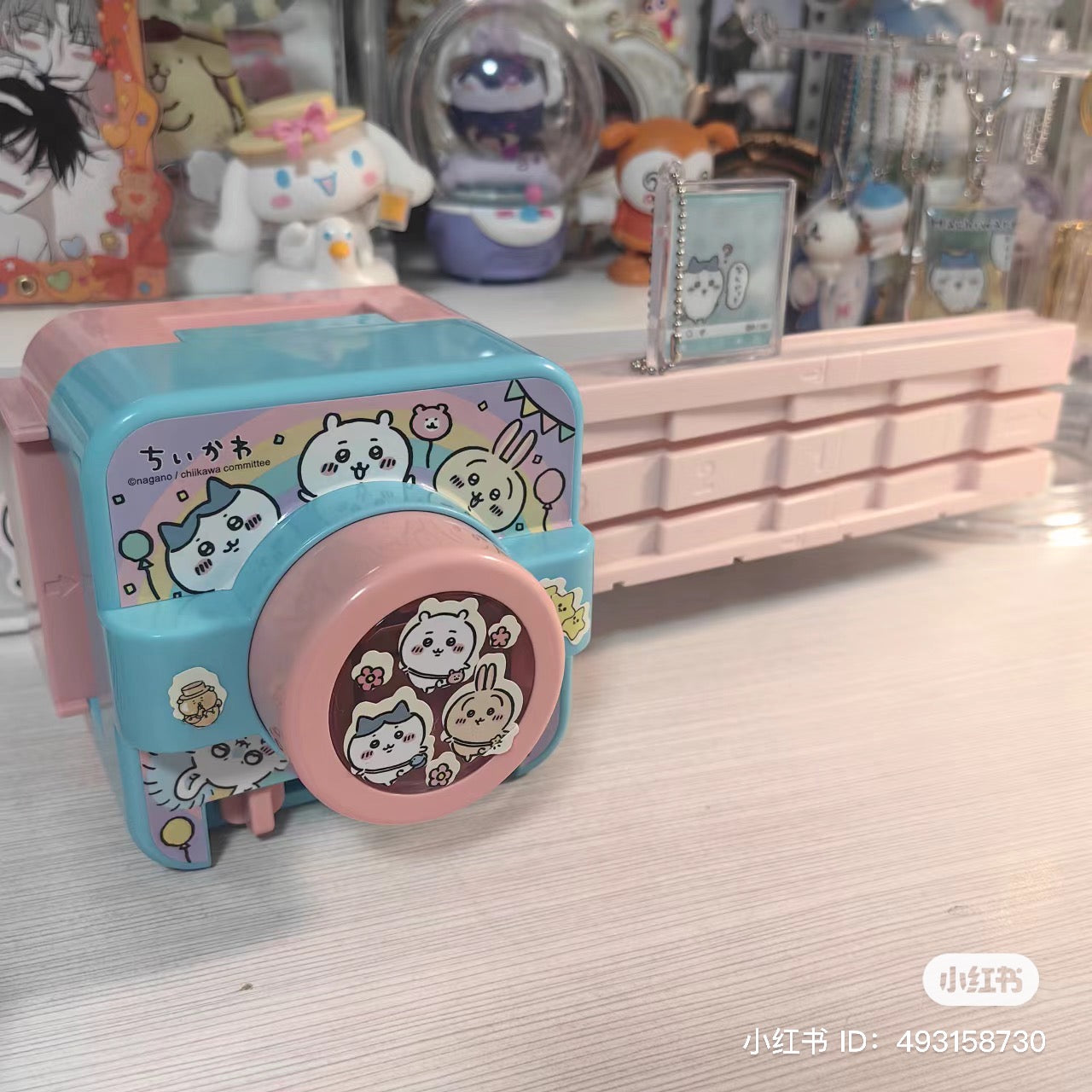 Chiikawa 吉伊卡哇|自动咕卡机豪华全套装/也可diy放入自己或偶像照片|约W21×H15×D12cm