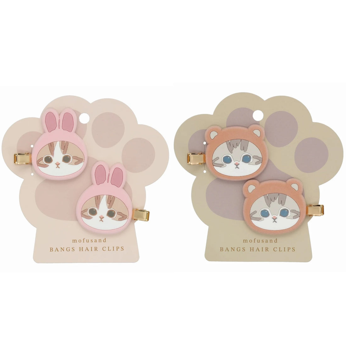Mofusand|Bangs Clip - Cat|H115×W115mm approx.