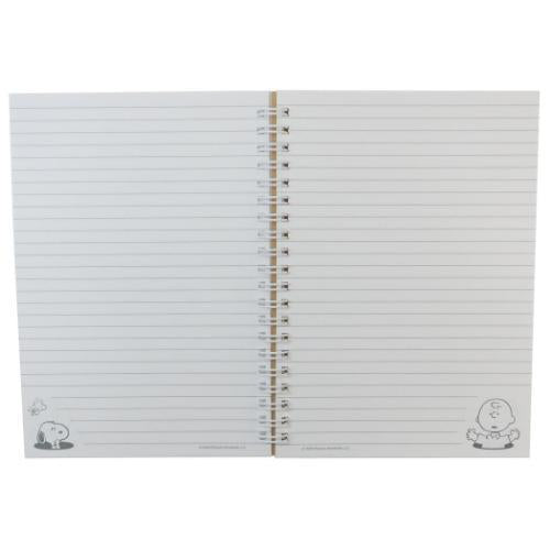 Snoopy|复古螺旋笔记本50枚入|約128x182x5mm