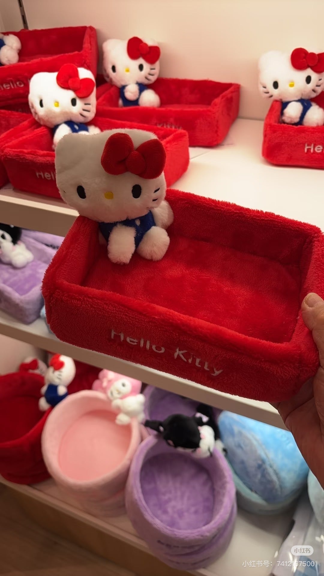 Sanrio|Mascot Accessory Case|19cmW x 13cmD x 4.5cmH approx.
