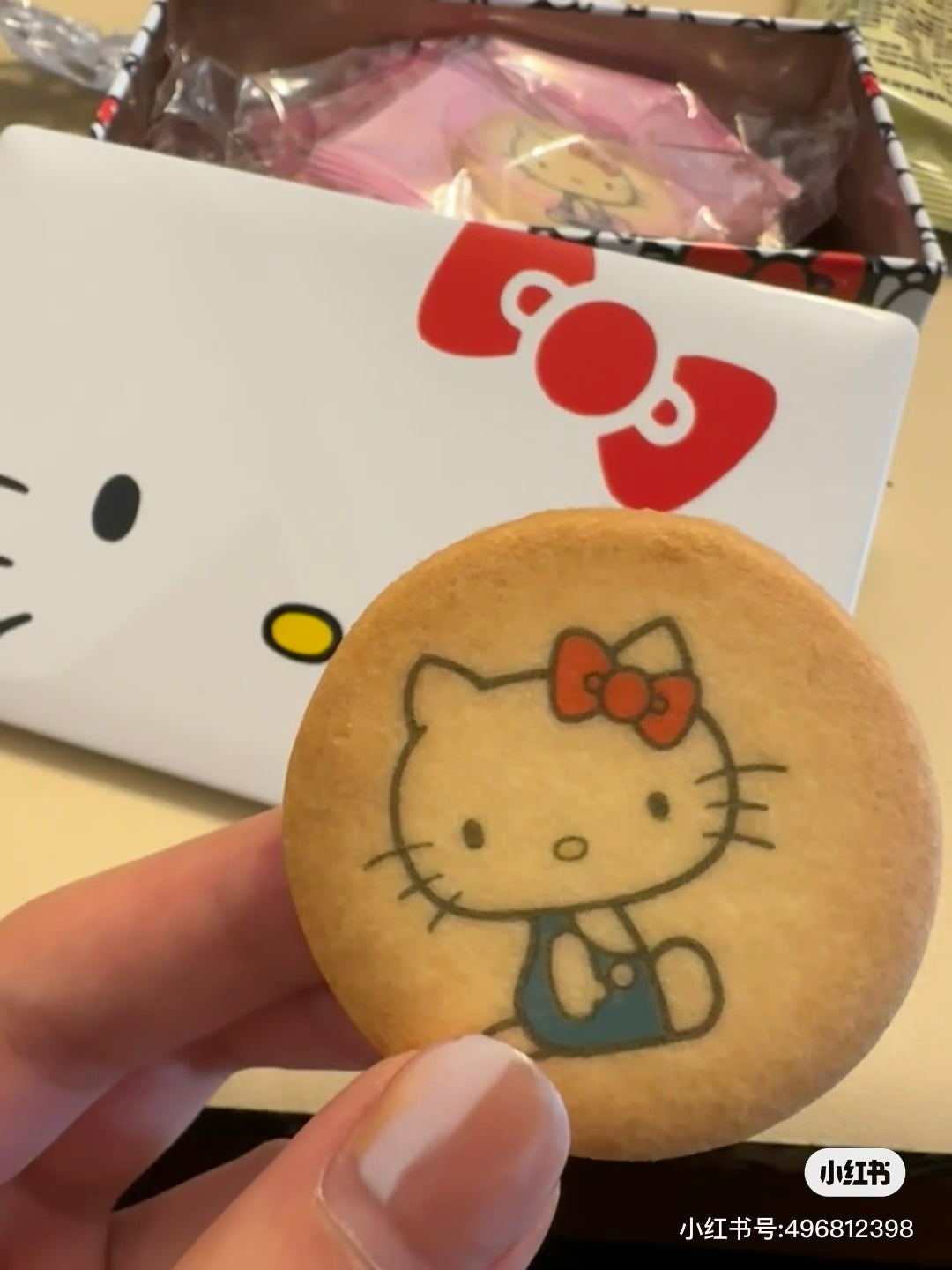 Sanrio|Hello Kitty printed Cookies Tin Box Set Sweets Gifts|10 Pcs【25.07】