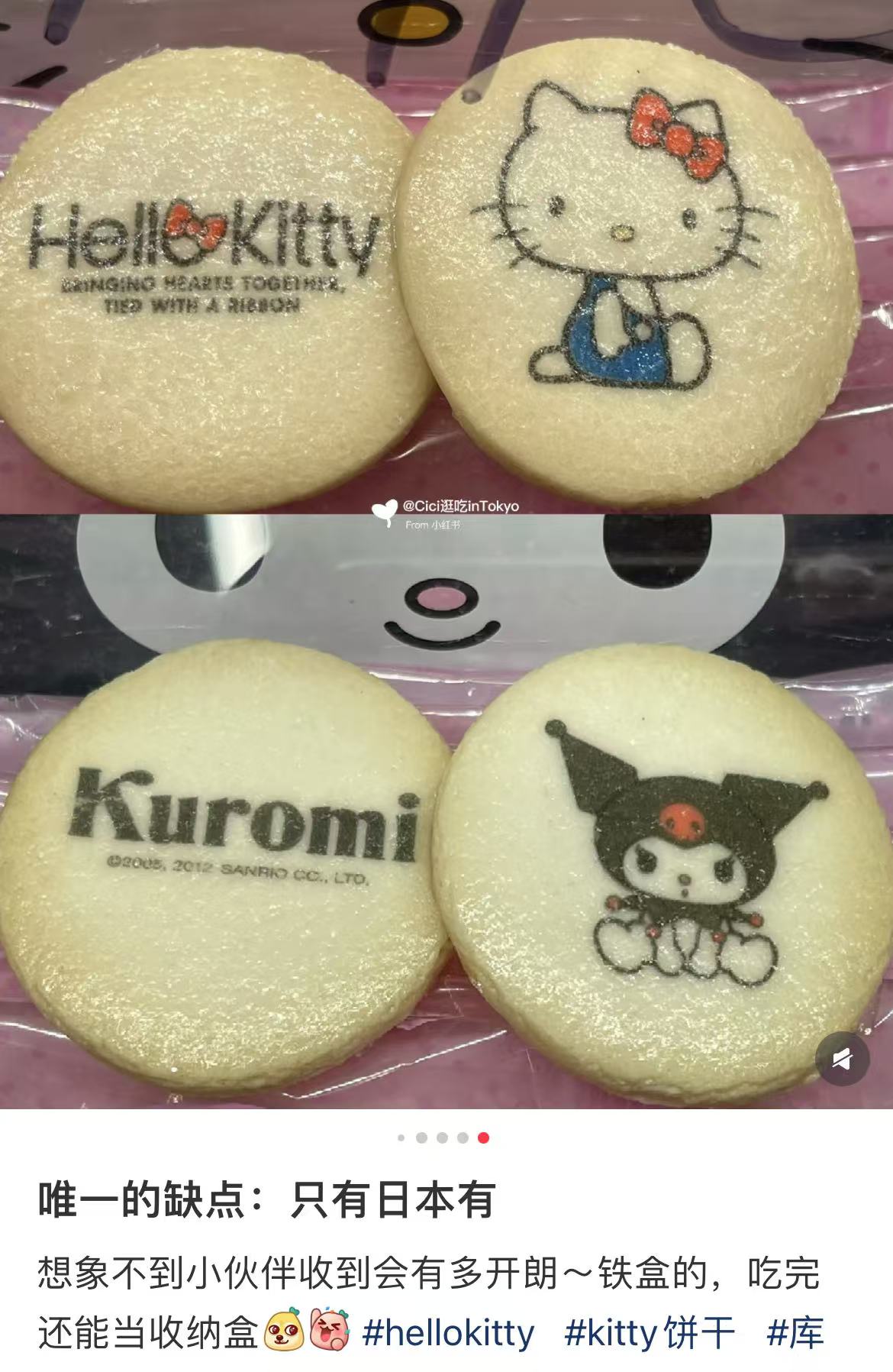 Sanrio|Hello Kitty printed Cookies Tin Box Set Sweets Gifts|10 Pcs【25.07】