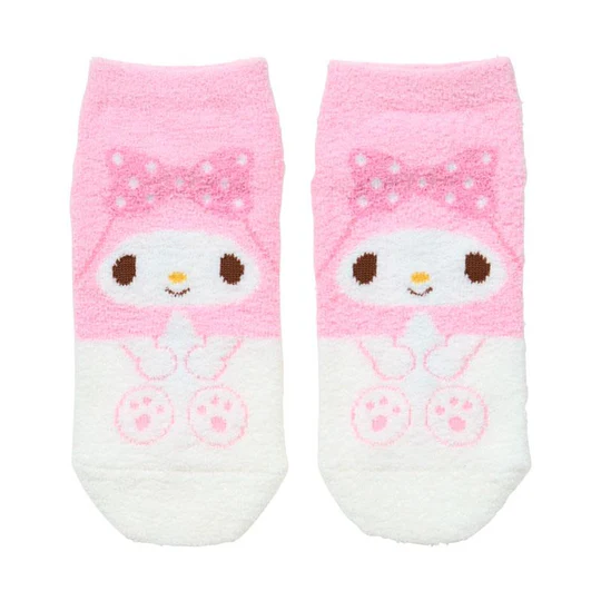 Sanrio|Mokomoko Fluffy Socks|23-25cm approx.