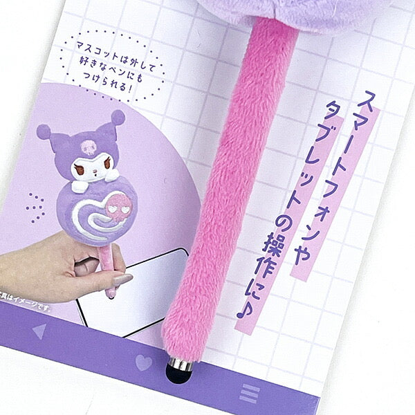 Sanrio三丽鸥|Characters Plush Touch Pen 超可爱角色玩偶毛绒棒棒糖手机/平板触控笔|约 5.0 x 10.5 x 18.6cm