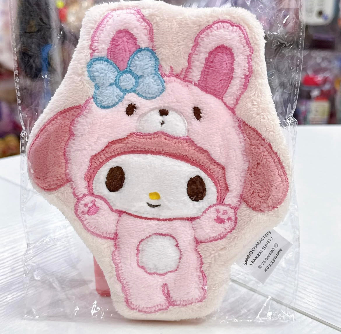Sanrio|Animal Banzai Series Die-Cut Mascot Towel|H194 x W165 x D22mm approx.