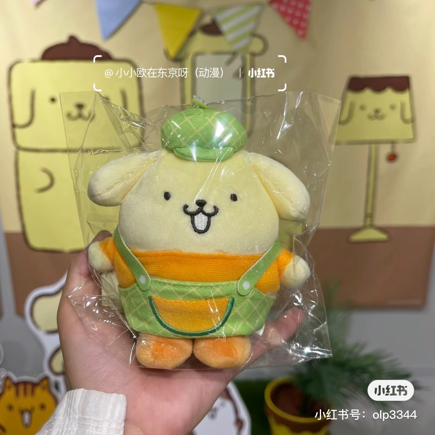 Sanrio三丽鸥|展会限定Pum Pum Purin布丁狗展会水果系列