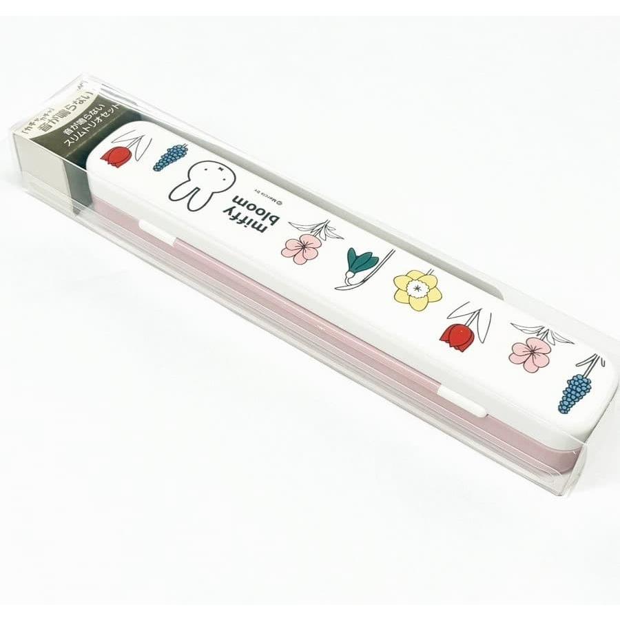 Miffy|Bento Lunch Cutlery Set Spoon Fork Chopstick|188×37×27mm approx.