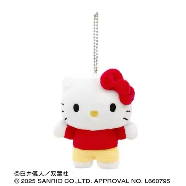 Sanrio|Crayon shin-chan Mascot Holder /Plush Keychain|75×100×45mm approx.