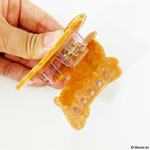 Miffy|Pearl Acrylic Hair Claw Clip|80×54×45mm approx.