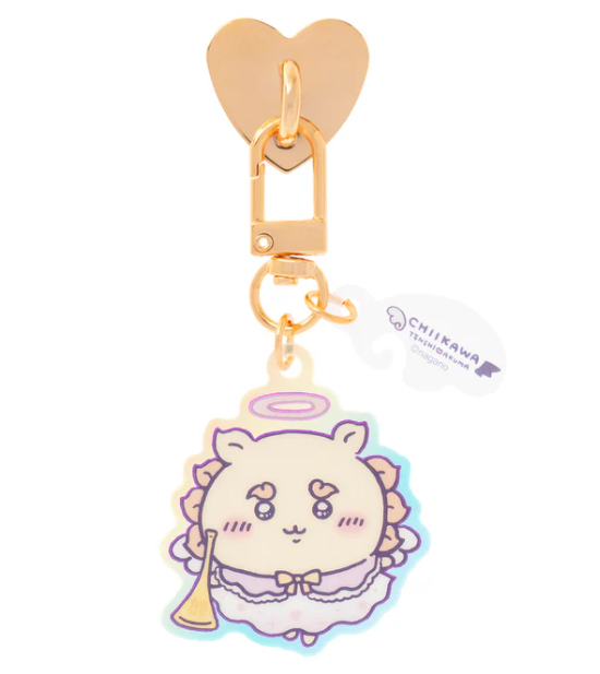 chiikawa|Angel♡Demon Mascot Holder /Plush Keychain|H100 x W55mm approx.