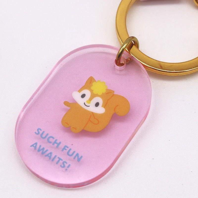 Sanrio|角色钥匙扣|約5×0.4×3.5cm