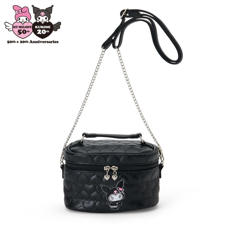 Sanrio|Kuromi & My Melody : Melousa Romiusa Vanity Shoulder Bag|18×10.5×11.5cm approx.