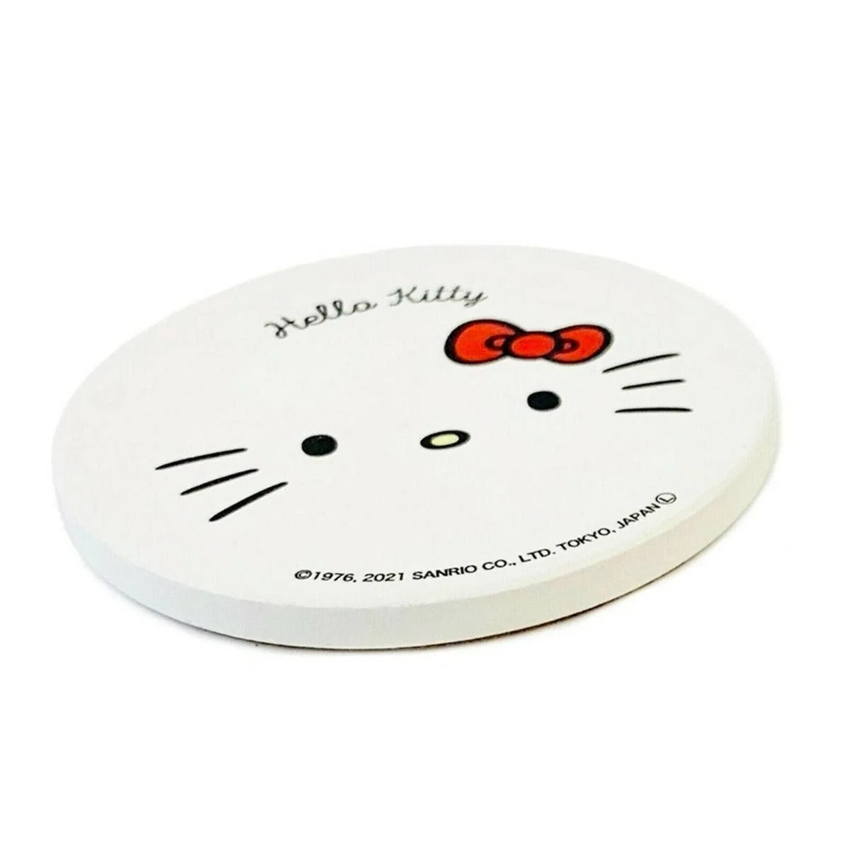 Sanrio|可爱大脸美浓烧吸水杯垫|约9 x 9 x 0.7 cm