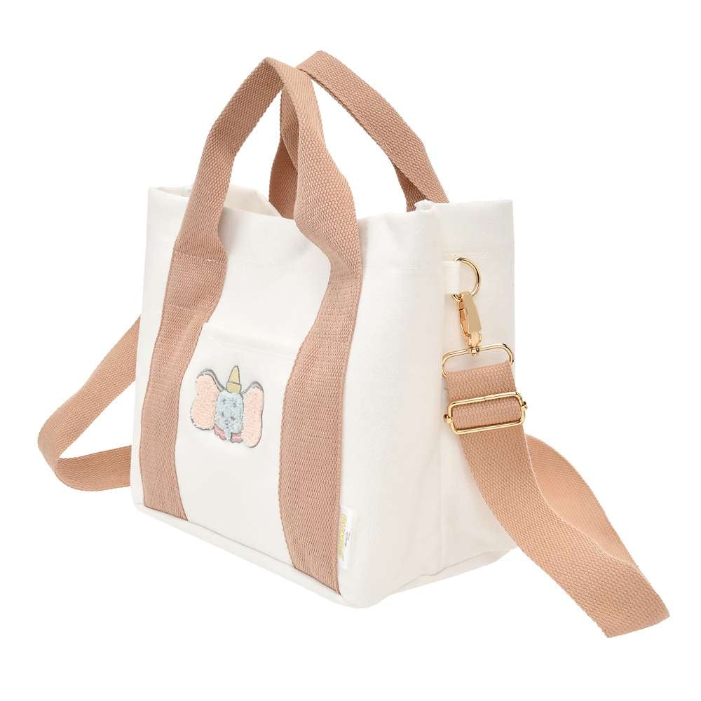 Disney|Dumbo小飞象刺绣手拎/斜背两用托特包|约23 × 30 × 14 (cm)