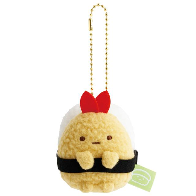 Sumikko gurashi|Anytime Sushi Mascot Holder /Plush Keychain|70×50×35mm approx.