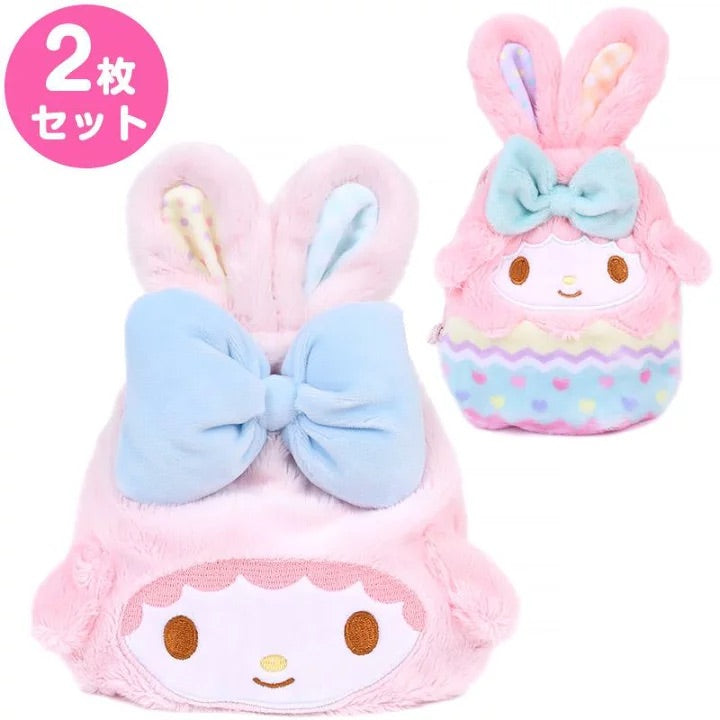 Sanrio|Easter Rabbit Drawstring Bag 2pcs Set|16×5×21.5cm approx.