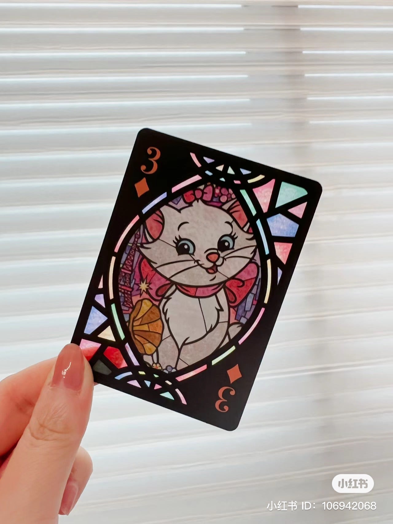 Disney|透光扑克牌/54张不同迪士尼人物