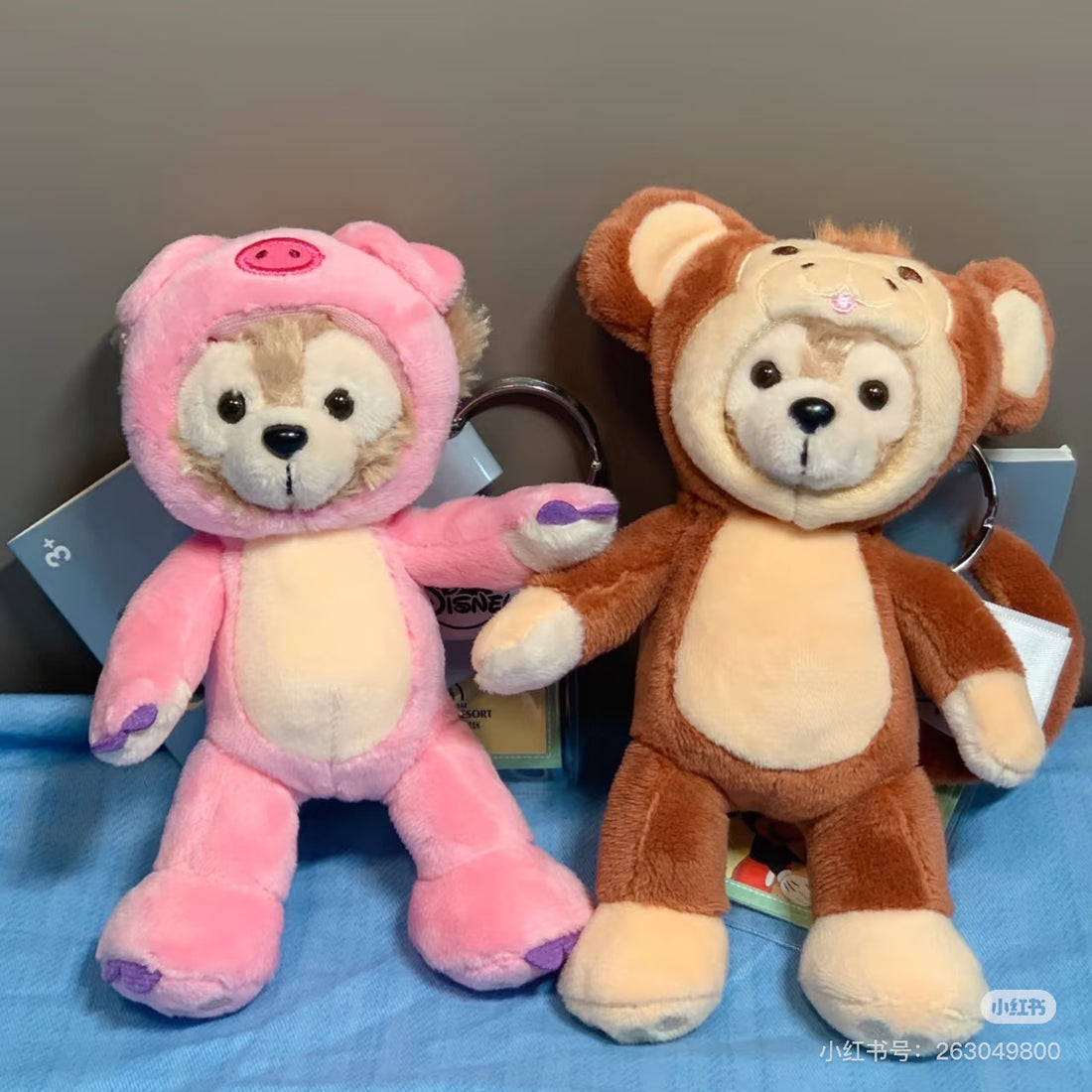 Disney SH|十二生肖限定达菲毛绒玩偶/公仔挂件/迪士尼