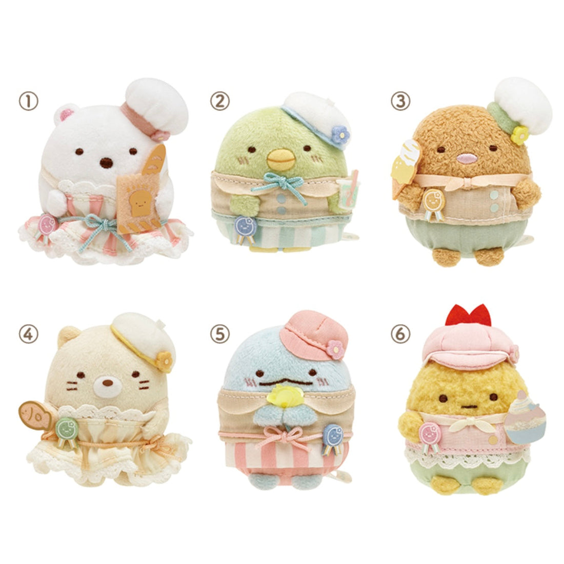 Sumikko gurashi角落生物|小镇集市展会稀有限定沙包/手玉|各約H65×W75×D50mm