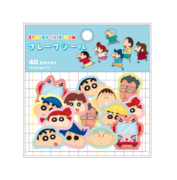 Crayon shin-chan|Flake Sticker|40 sheets