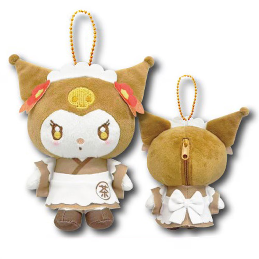 Sanrio|Mascot Pouch Hojicha/Mascot Holder /Plush Keychain|H13cm approx.