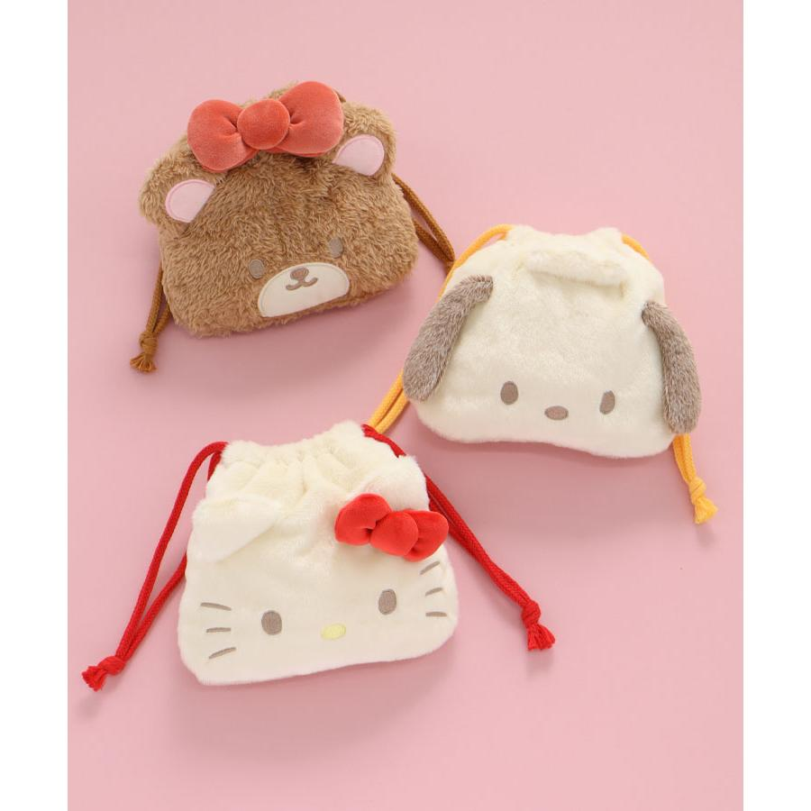 Sanrio|bleu bleuet Drawstring Bag|17x18x1.5cm approx.