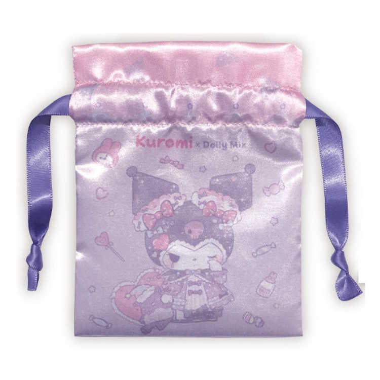Sanrio|Dolly Mix Mini Drawstring Purse|10×0.5×13cm approx.