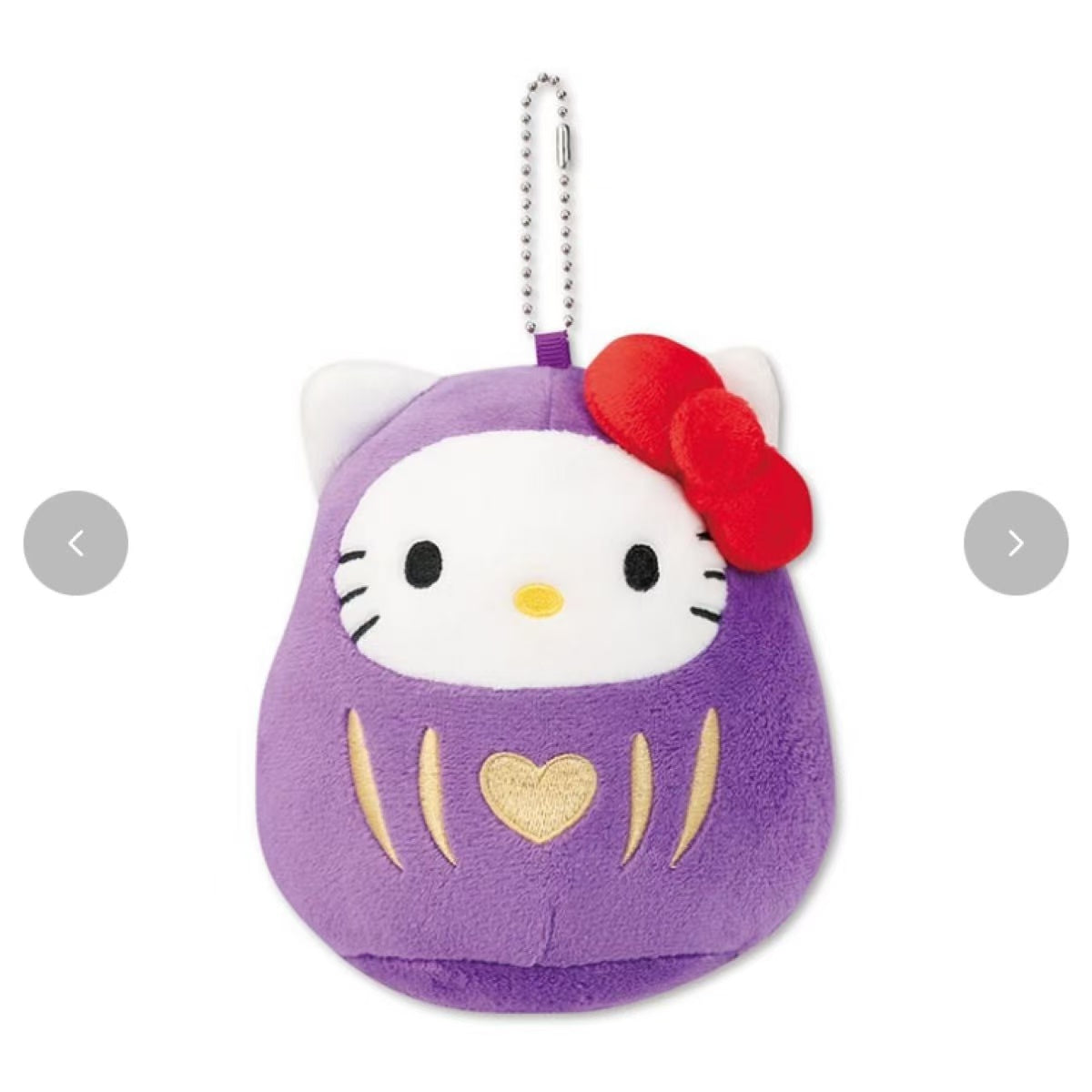 Sanrio|Mascot Holder Bodhidharma Hello Kitty|12cmX11cm approx.
