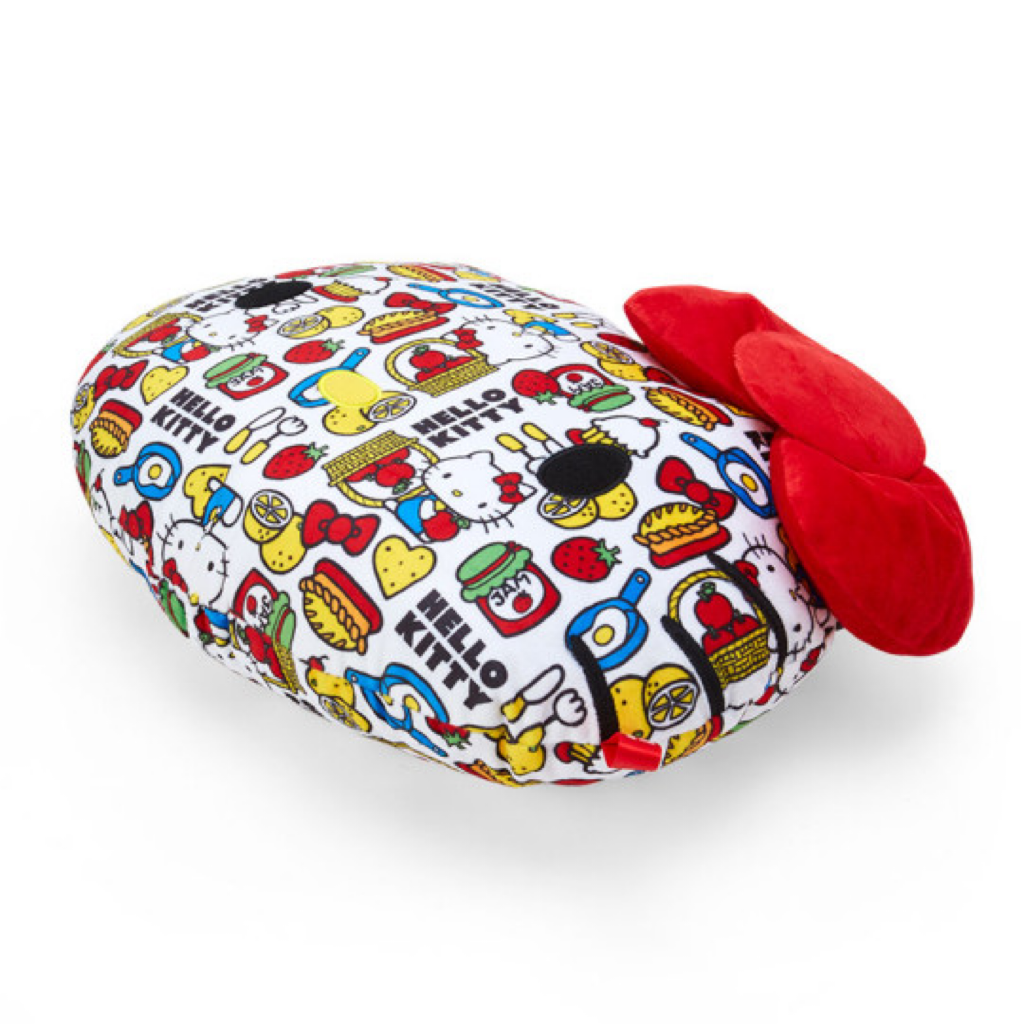 Hello kitty凯蒂猫|50周年限定kitty大脸印抱枕|约42×13×31cm