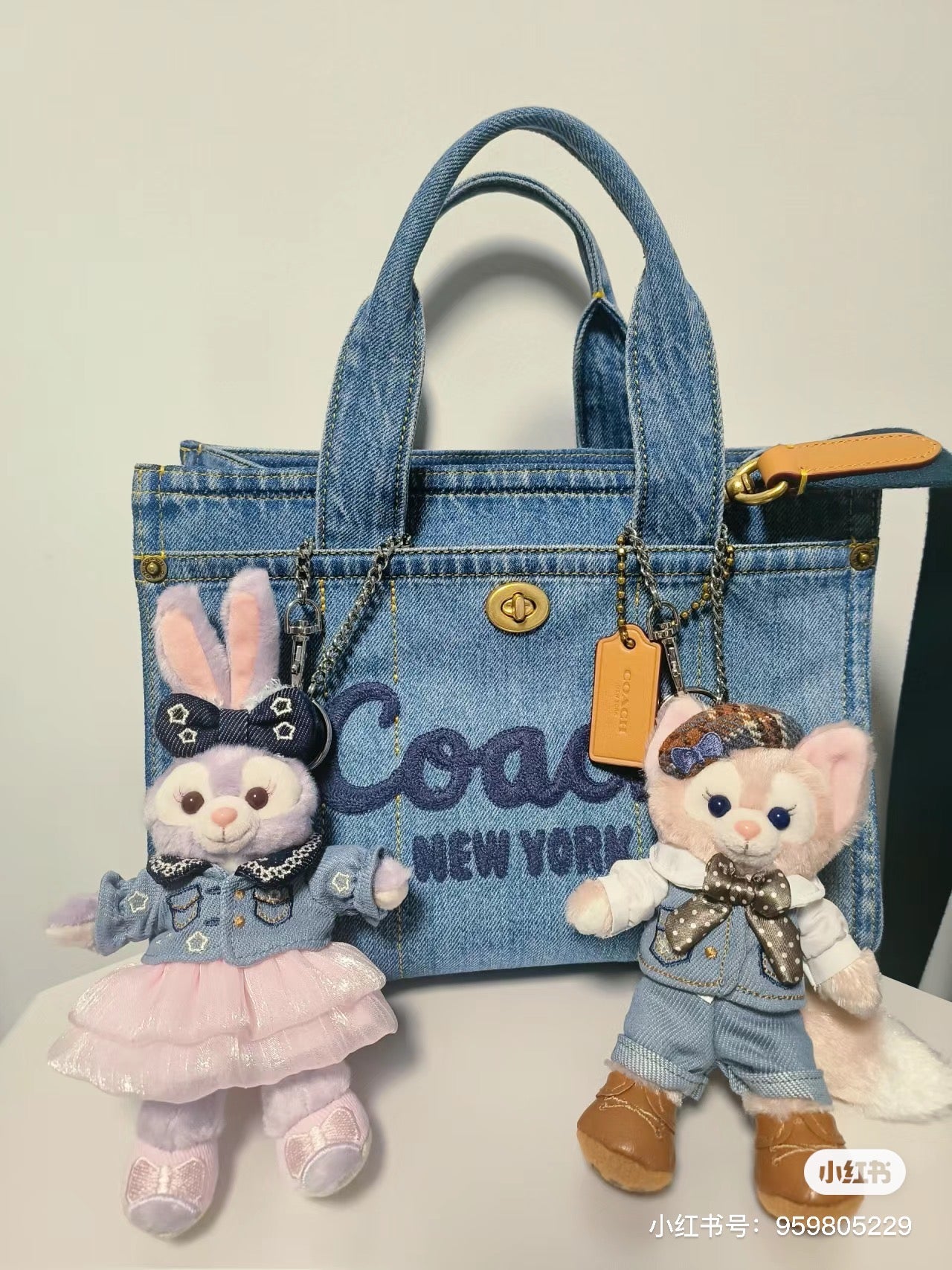 Disney SH|牛仔系列站姿挂件/包挂