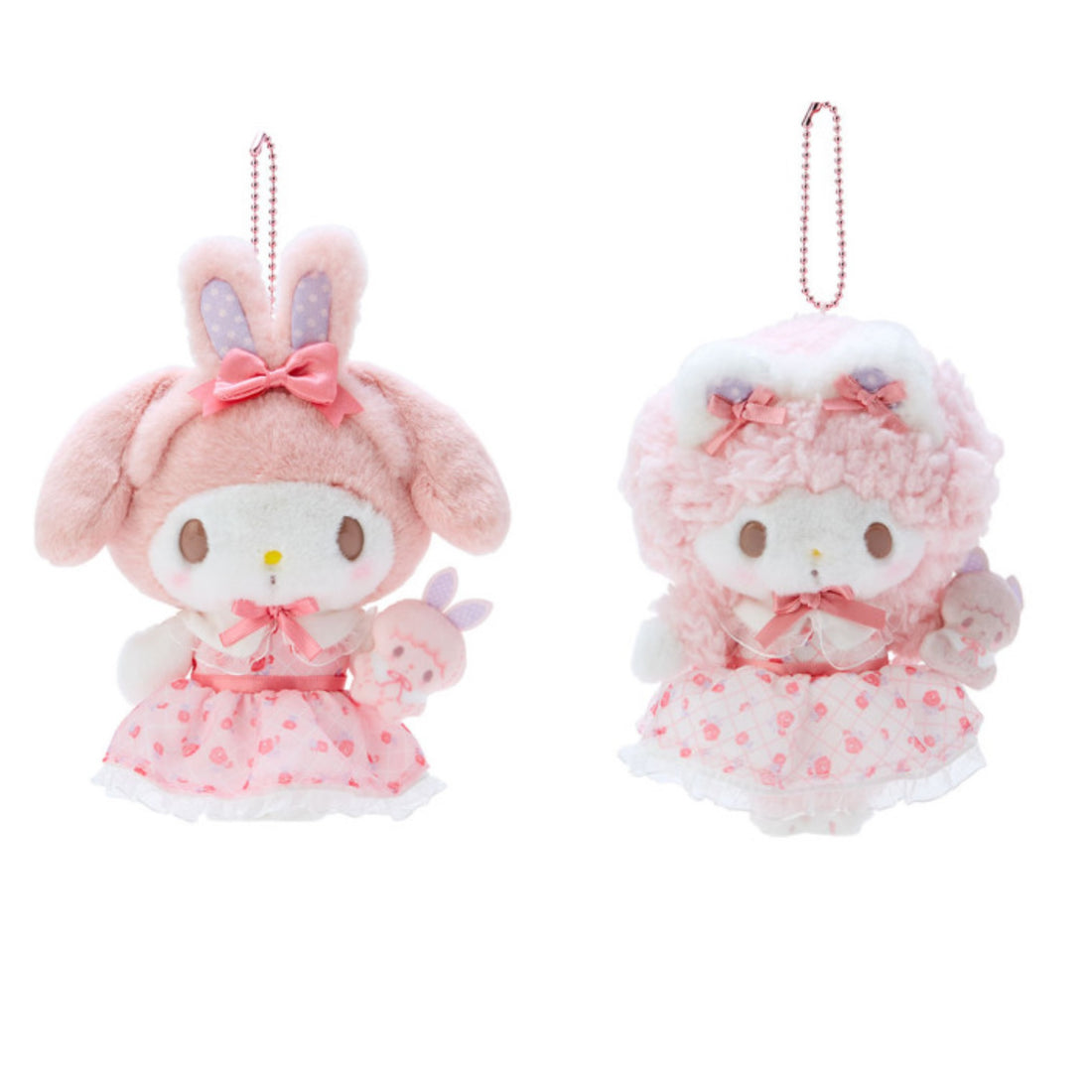 Sanrio三丽鸥|Piano小羊/必爱诺/Melody美乐蒂生日系列粉嫩挂件|约12×7.5×15cm