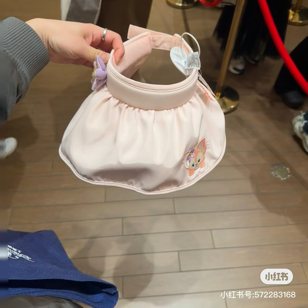 Disney SH|可爱角色刺绣图案夏天防晒贝壳遮阳帽